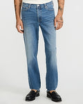 Express Men's Slim Straight Jeans in Medium Wash