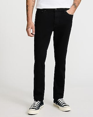 Express Men's Skinny Hyper Stretch Jeans in Black