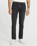 Express Men's Skinny Washed Black Stretch Jeans in Dark Wash