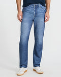 Express Men's Straight Sweatpant Jeans in Dark Wash