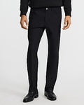 Express Men's Slim Straight 5 Pocket Everyday Performance Pant in Pitch Black