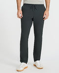 Express Men's Slim Drawstring Elastic Waist Everyday Performance Pant in Gray Small
