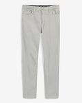 Express Men's Slim 5 Pocket Comfort Waist Hyper Stretch Chino in Sterling Silver