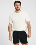 Express Men's 5" Drawstring Elastic Waist Everyday Performance Short in Black Small