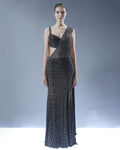 Helix Sculpted Sari Gown By KYNAH, Luxury Indian Fashion & Bridal Wear