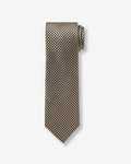 Express Men's Classic Taupe Mini Houndstooth Tie in Neutral