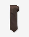 Express Men's Classic Solid Tie in Brown