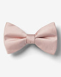 Express Men's Solid Bow Tie in Pink