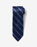 Express Men's Classic Varsity Striped Tie in Blue