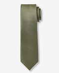 Express Men's Narrow Solid Tie in Green