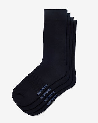 Express Men's 2 Pack Navy Dress Socks in Navy Blue
