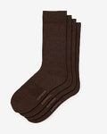 Express Men's 2 Pack Dress Socks in Brown