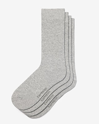 Express Men's 2 Pack Heather Dress Socks in Gray