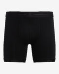 Express Men's 5 1/2" Compression Boxer Briefs in Pitch Black