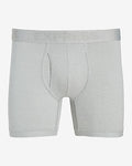 Express Men's 5 1/2" Cotton-Blend Boxer Briefs in Gray Small