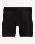 Express Men's 5 1/2" Moisture-Wicking Performance Boxer Briefs in Pitch Black