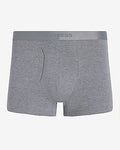 Express Men's 2 1/2" Cotton-Blend Trunks in Heather Gray