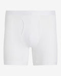 Express Men's 5 1/2" Cotton-Blend Boxer Briefs in Bright White