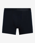 Express Men's 4" Silk-Blend Boxer Briefs in Black Small
