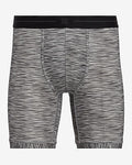 Express Men's 7 1/2" Compression Boxer Briefs in Gray Small