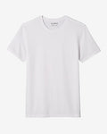 Express Men's Slim Supersoft Moisture-Wicking Crew Neck T-Shirt in White Small
