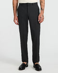 Express Men's Slim Charcoal Stretch Suit Pants in Gray