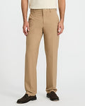 Express Men's Classic Brown Stretch Dress Pants in Almond