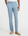 Express Men's Slim Stretch Extended Tab Waist Dress Pants in Pale Blue