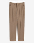 Express Men's Baggy Stretch Dress Pants in Mocha
