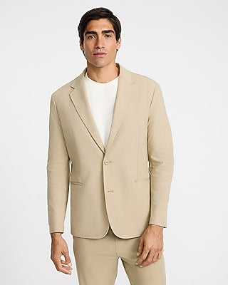 Express Men's Slim Everyday Performance Blazer in Grain