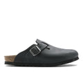 Birkenstock Boston NU Oiled Leather - Black