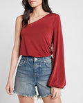 Express Women's Mid Rise Covered Button Fly Boyfriend Jean Shorts in Dark Wash