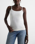 Express Women's Original Best Loved Bra Cami in White Small