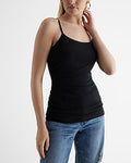 Express Women's Original Best Loved Bra Cami in Pitch Black