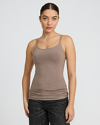 Express Women's Original Best Loved Bra Cami in Brown Small