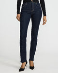Express Women's High Waisted '90S Slim Jeans in Dark Wash