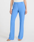 Express Women's Editor Signature Stretch Mid Rise Bootcut Pant in Blue 0