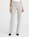 Express Women's Editor Signature Stretch Mid Rise Bootcut Pant in Silver Sage