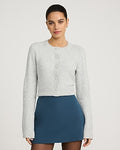Express Women's Editor Signature Stretch Super High Waisted Mini Skort in Blue 0