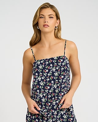 Express Women's Square Neck Tunic Cami Small