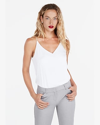 Express Women's Downtown Cami in White