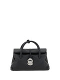 Zanellato Dotta Centauro Shoulder Bag — Black