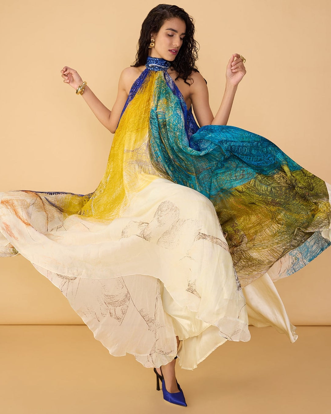 Stella Dress By KYNAH, Luxury Indian Fashion & Bridal Wear