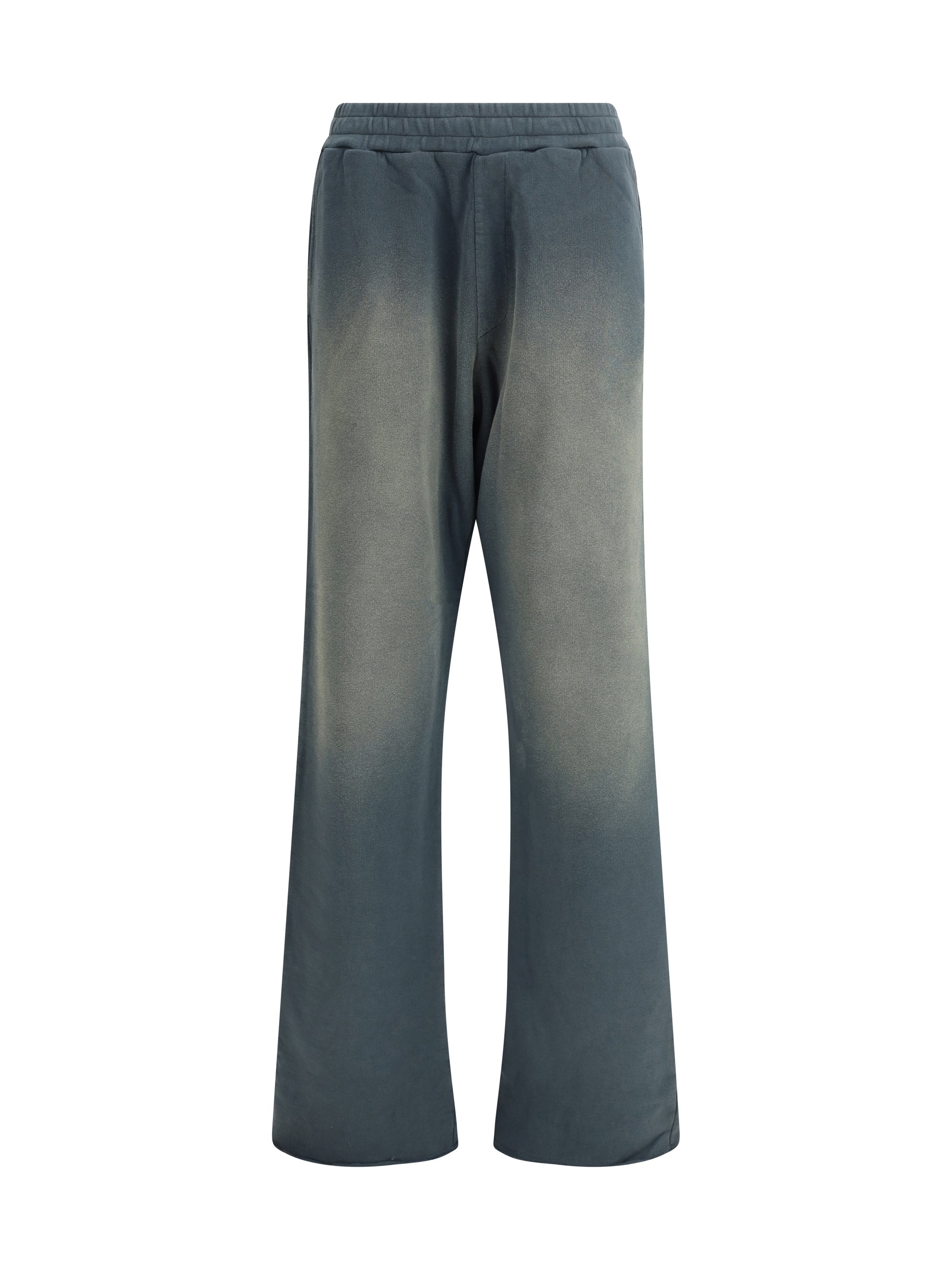 Golden Goose Shaded Design Cotton Joggers — Gray