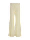 Max Mara Sportmax Trousers — Yellow