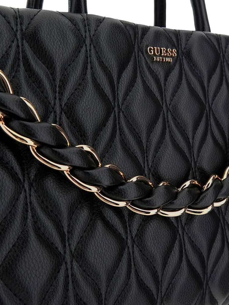Guess Maxine Girlfriend Shoulder Bag — Black