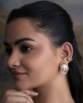 Maharaja Of Patiala Ear Stack ( Set Of 3) By KYNAH, Luxury Indian Fashion & Bridal Wear