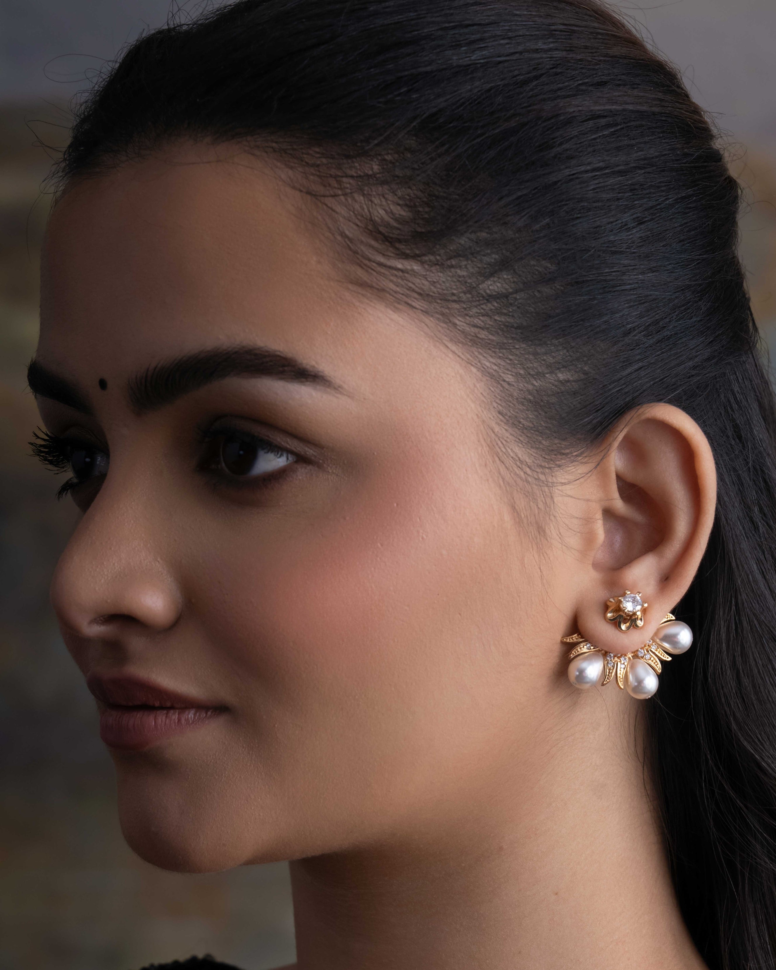 Grand Palais Ear Jackets By KYNAH, Luxury Indian Fashion & Bridal Wear