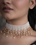 Grand Palais Fountain Choker By KYNAH, Luxury Indian Fashion & Bridal Wear