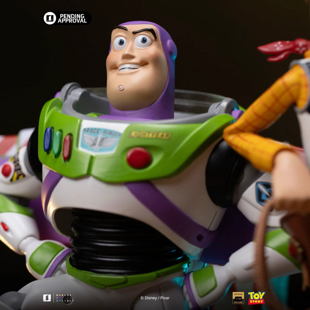 Statue Buzz & Woody - Toy Story - Deluxe Art Scale 1/10 - Iron Studios